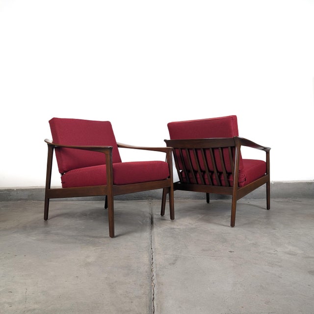 1960s Pair of Mid Century Modern 'Monterey' Lounge Chairs by Folke Ohlsson for Dux For Sale - Image 5 of 18