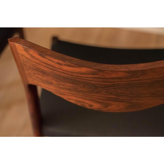 Vintage Danish Set of Six Rosewood Niels Otto Moller Dining Chairs No. 71 For Sale - Image 11 of 16
