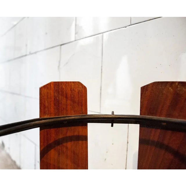 Umbrella Stand in Iron and Wood, 1950s For Sale - Image 6 of 7