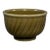 China Vintage‑Style Striped‑Carved Dark‑Glaze Celadon Tea Bowl For Sale