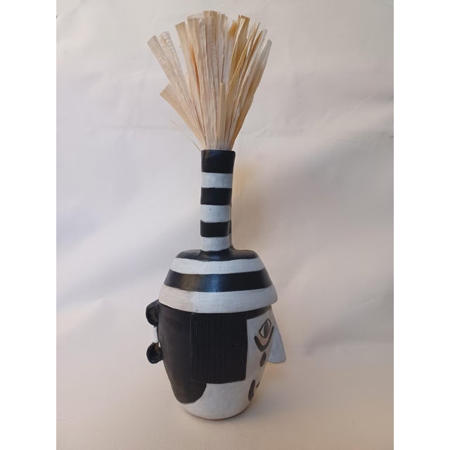 Contemporary Contemporary Koshari-Inspired Sculptural Vessel For Sale - Image 3 of 6