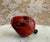 Wood Cardinal Bird Etched Gourd Lamp Finial For Sale - Image 7 of 8