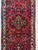 Wool pile genuine hand made vintage Persian Lillihan runner-Thick pile