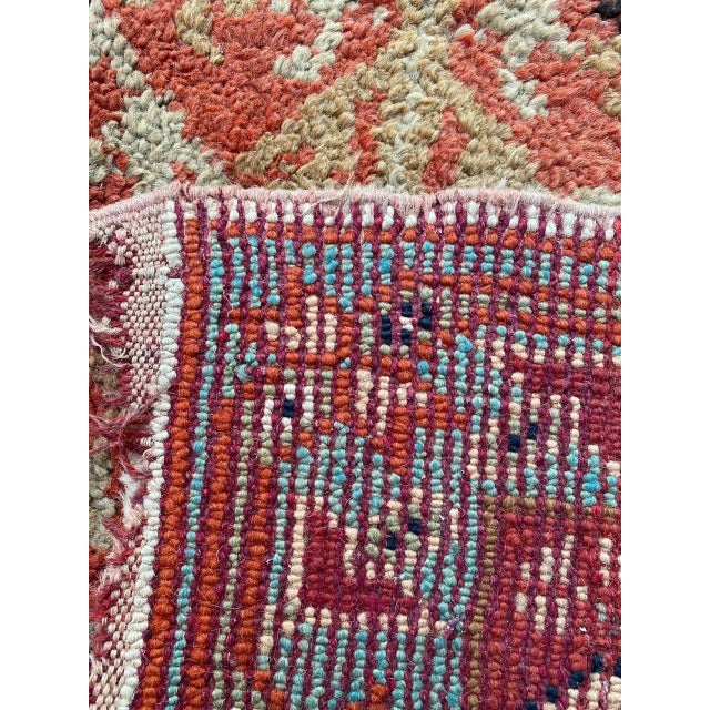 Antique Turkish Oushak Rug For Sale - Image 16 of 18