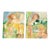 2 -1970’s Original Surreal Male/Female Abstract in Landscape Nude Paintings -a Pair For Sale