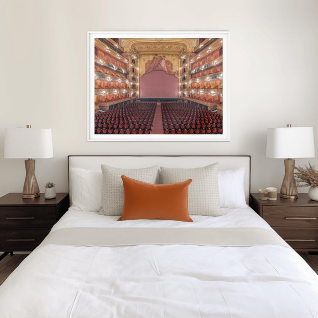 Richard Silver Teatro Colón II – Grand Opera House Architectural Fine Art Photography 40" X 60" For Sale - Image 4 of 4