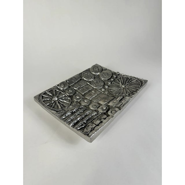 Donald Drumm Late 20th Century Modernist Platter by Donald Drumm For Sale - Image 4 of 7