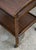 Wood 1960s Mid Century Modern Serving Cart Trolley Wood Rolling Bar Walnut Serving For Sale - Image 7 of 12
