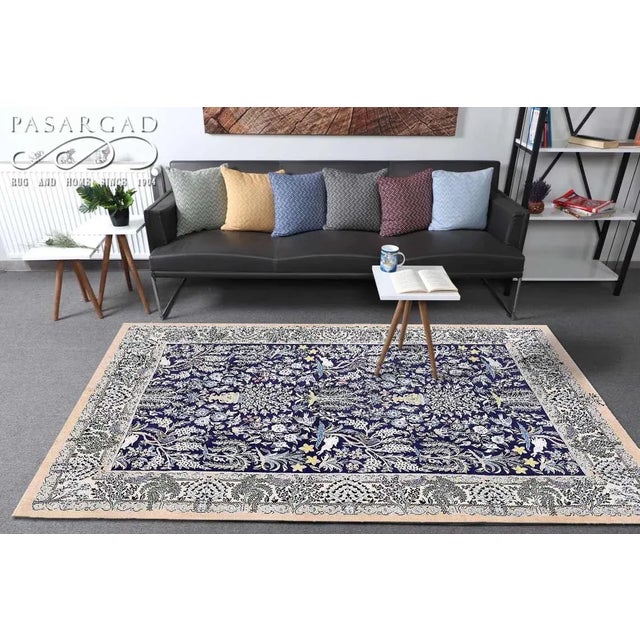 2020s Pasargad Allover Nain Rug For Sale - Image 5 of 5