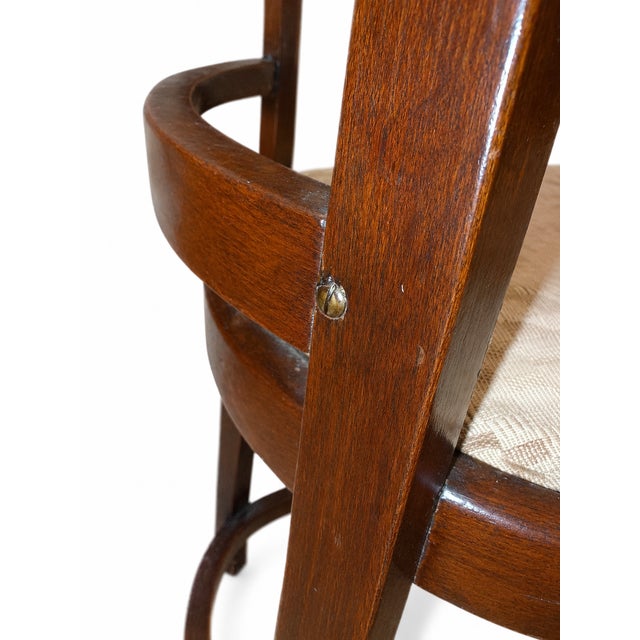 Vienna Secession Model 423 Chairs attributed to Josef Hoffmann for Jacob & Josef Kohn, 1910, Set of 2 For Sale - Image 9 of 12