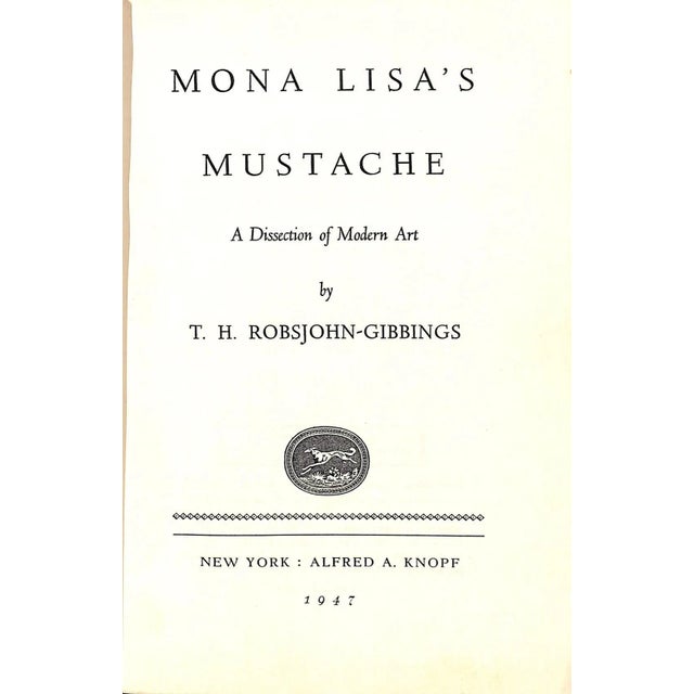 ROBSJOHN-GIBBINGS, T.H. [265] pp. Alfred A. Knopf 1947 First Edition 8 3/4" x 6" Jacket drawing by Mary Petty MODERN art's...
