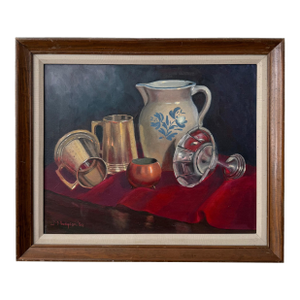 Oil on Canvas Still Life | Signed Marjorie Hodgson
