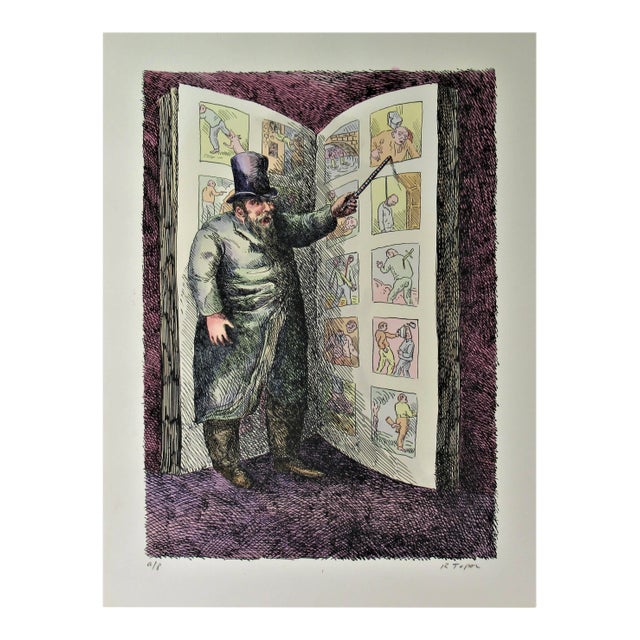 Roland Topor, Nouvelles En Trois Lignes I, 1975 For Sale