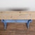 Early 19th-Century Swedish Pine Console Table With Blue Trestle Base For Sale - Image 4 of 11