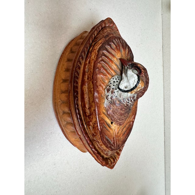 French Vintage French Trompe L’oeil Porcelain For Sale - Image 3 of 3