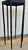 Modern Modern Iron and Black Stone Hexagonal Aviary Drinks Table For Sale - Image 3 of 3