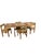 Mid-Century Modern Danish Teak 4-Seater Dining Table & Chairs from Gangso Mobler, 1970, Set of 5 For Sale - Image 15 of 15