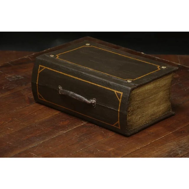 Small Box/Trunk in the Shape of a Book For Sale - Image 6 of 11