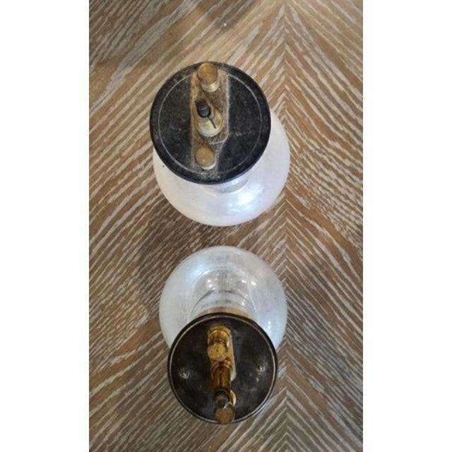 19th Century French Industrial Glass Battery Jars – A Pair For Sale - Image 13 of 16