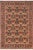 Shabby Chic Floral 1990's Pak-Persian Black/Gold Wool Rug - 6'1'' X 9'5'' For Sale - Image 9 of 9