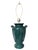 Vintage Neoclassical Green Ceramic Table Lamp For Sale - Image 14 of 14