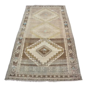 Light Borwn Vintage Wool rUG