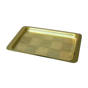 Gold Patch Tray by Zanetto