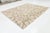 8x10 Organic Hand-Tufted Wool Area Rug - Sand & Cream Modern Abstract For Sale - Image 9 of 10