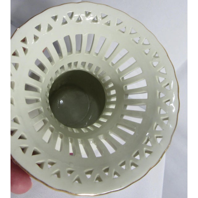 Mid-Century Formalities Victorian Rose Vase For Sale - Image 9 of 12