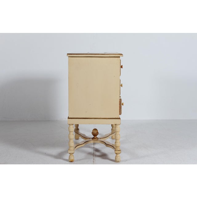 Danish Empire Style Cream Pine Chest of Drawers by Josef Frank, 1930s For Sale - Image 13 of 14