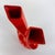 Ceramic Vintage Red Glaze Ceramic Vase by Roberto Rigon for Bertoncello, 1970s For Sale - Image 7 of 11