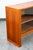 Wood Mid Century Danish Modern Bookshelf Cabinet Teak Shelves Glass Shelves 30" MCM For Sale - Image 7 of 12