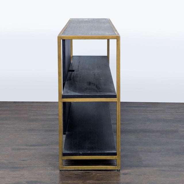 Crate & Barrel Crate & Barrel Three Tier Tv Stand For Sale - Image 4 of 8