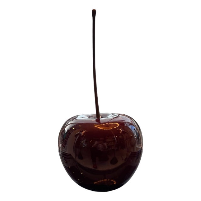 Large Vintage Scandinavian Cherry in Fiberglass, 1980s For Sale