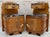 Wood Pair of Art Deco Wood Bedside Tables With Marble Tops, Circa 1930 For Sale - Image 7 of 13