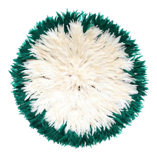 Cream White + Emerald Green For Sale