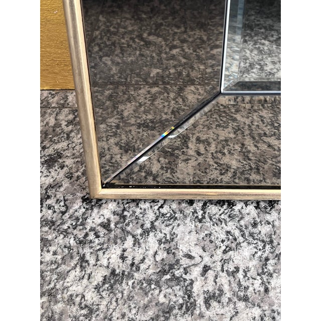 Mid-Century Modern Large Mid-Century Modern Statement Crystal and Smoked Glass Wall Mirror by Schöninger, 1970s For Sale - Image 3 of 17
