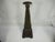 1980s Arts and Crafts Style Pillar Candleholders, Set of 3 For Sale - Image 5 of 6