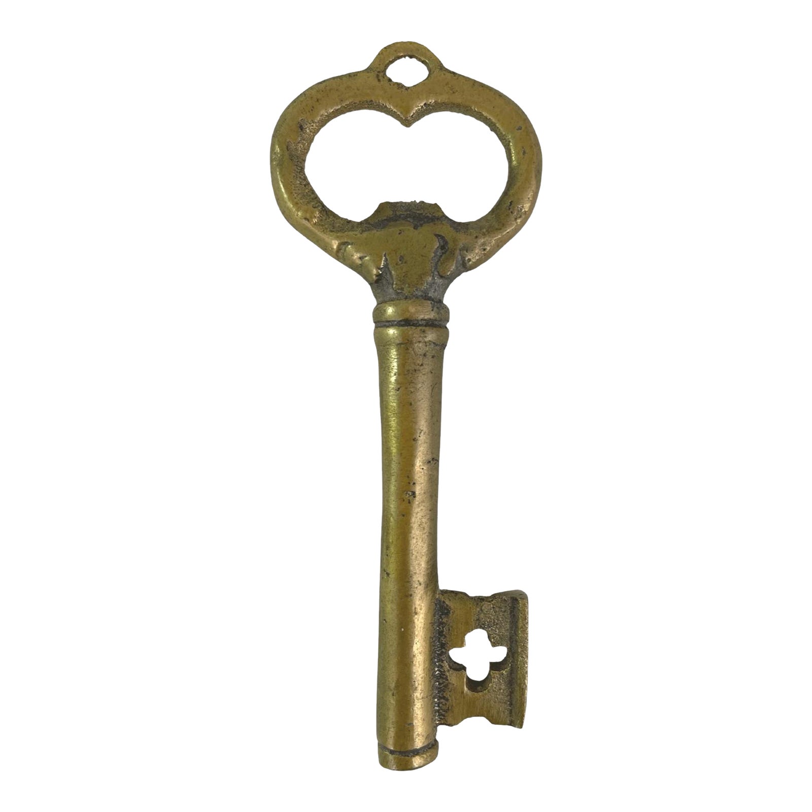 1940s Brass Key Bottle Opener Chairish
