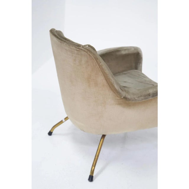 Brown Italian Coffee Table with Glass Top by Vittorio Gregotti, 1960 For Sale - Image 8 of 11