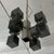 Late 20th Century Late 20th Century Brutalist Smoked Plexiglass "Ice Cube" Chrome Chandelier For Sale - Image 5 of 6