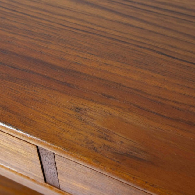 Brown Teak Serving Trolley from Arrebo Møbler, 1960s For Sale - Image 8 of 10