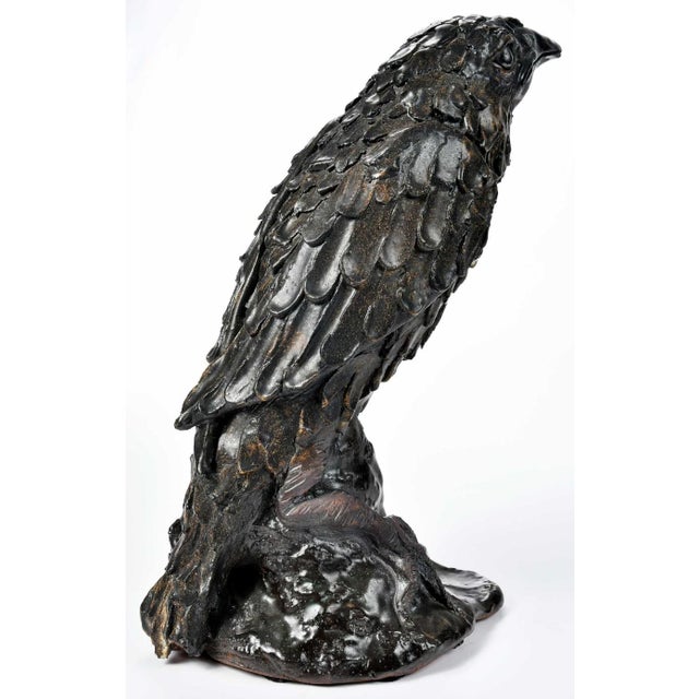 Studio Art Pottery Raven For Sale - Image 4 of 10