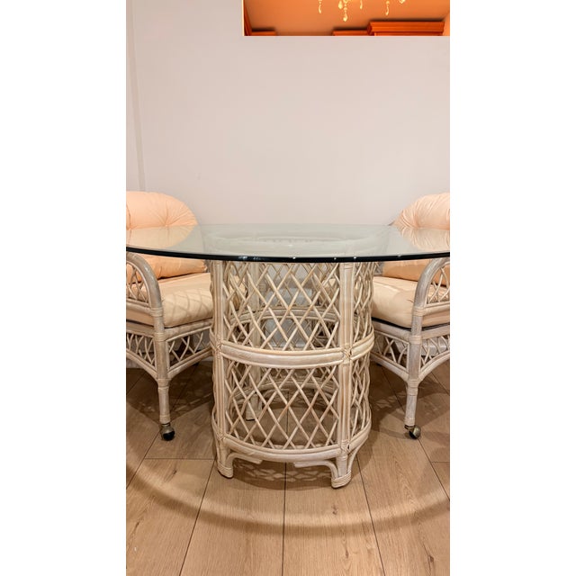 Up for sale is a beautiful, highly collectible 5-piece vintage dining or game table set by the iconic manufacturer, Henry...