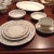 Platinum 1950's China Dinnerware With Platter & Serving Bowl in Original Case - 105 Pieces For Sale - Image 8 of 10