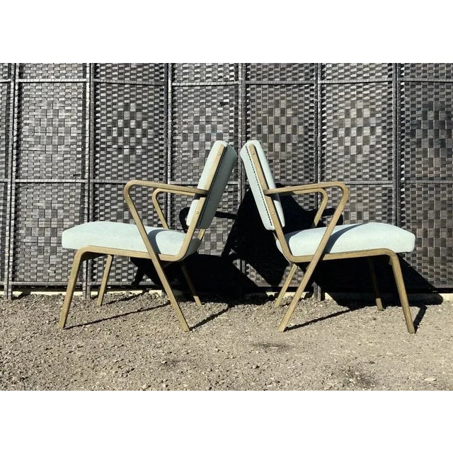 Set of Bauhaus Easy Chairs by Selman Selmanagic for VEB Deutsche Werkstätten Hellerau, German USSR, 1950s For Sale - Image 12 of 12