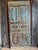 Mid-Century Modern Antique Hand-Carved Blue Barn Door | Rustic Farmhouse Vintage Architectural Door 80x34.5 For Sale - Image 3 of 7