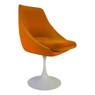 Orange Tulip Armchairs in the style of Knoll, 1970s For Sale