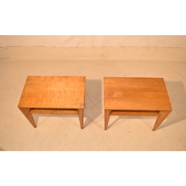 Pair of Conant-Ball Side Tables by Russel Wright For Sale In Greensboro - Image 6 of 7