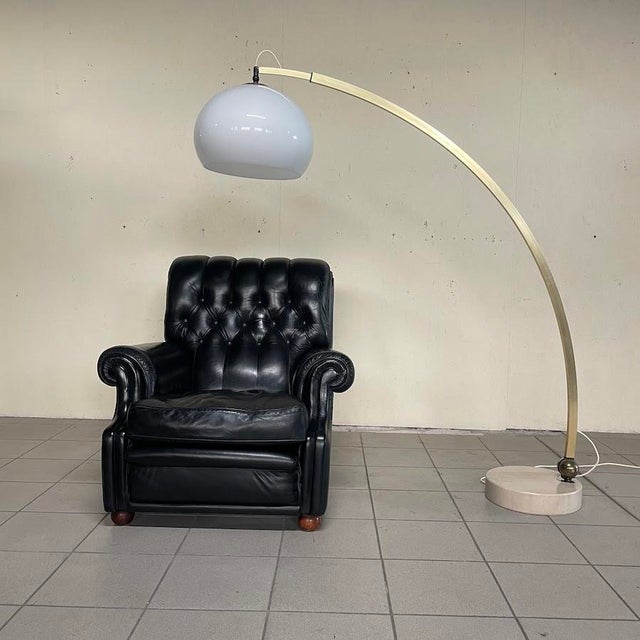 Arc Floor Lamp by Goffredo Reggiani for Reggiani, 1960s For Sale - Image 13 of 18